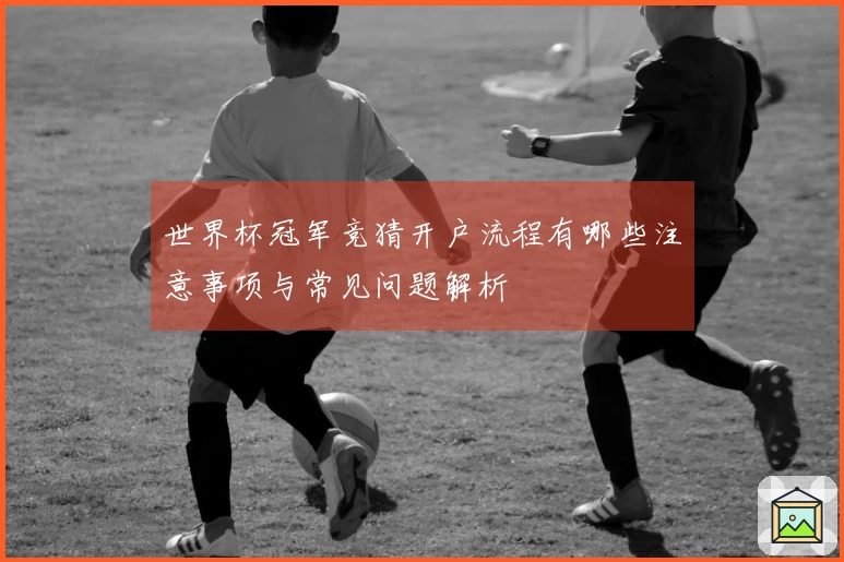 世界杯冠军竞猜开户流程有哪些注意事项与常见问题解析